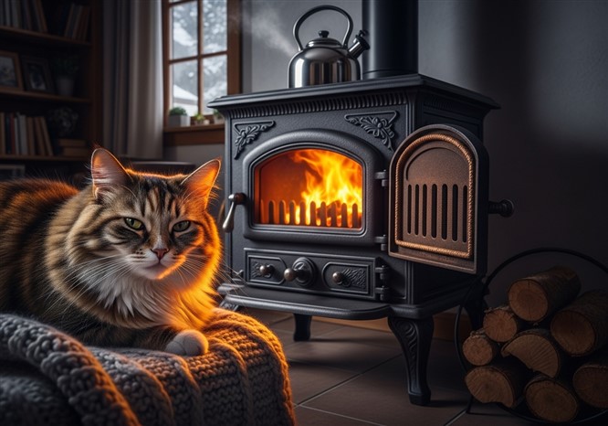 猫との冬を暖かく