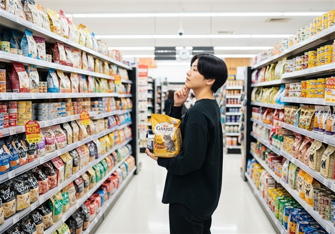 市販のキャットフード