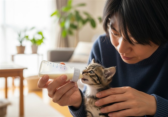 子猫の健康状態