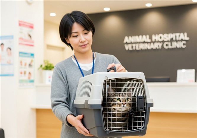 猫の定期健診