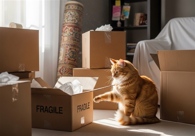 愛猫との新しい生活