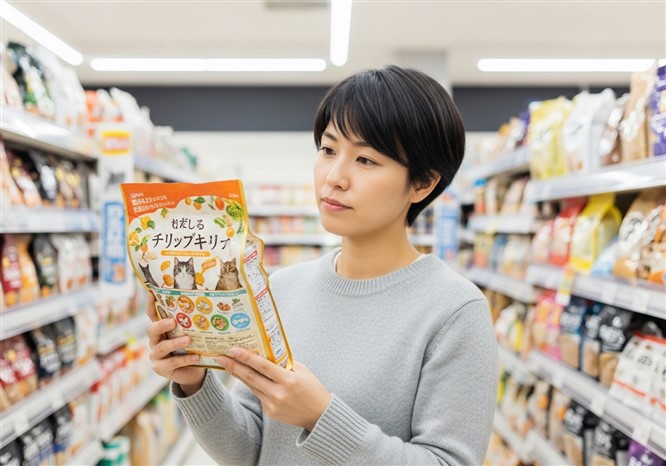 猫のフード選び