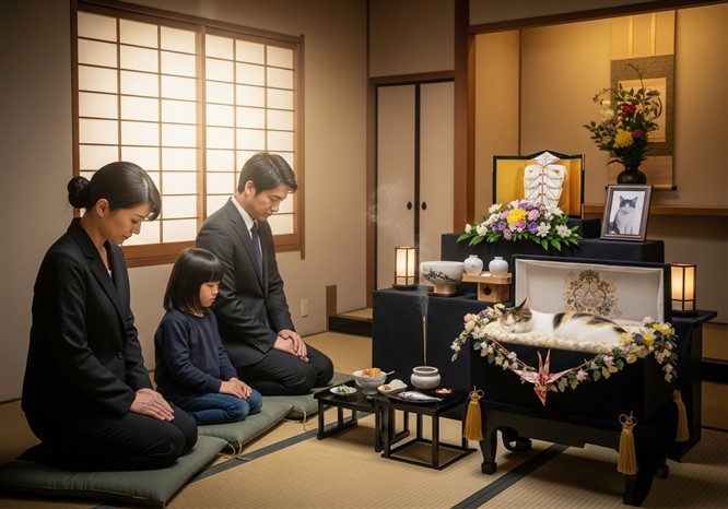 愛猫を供養する