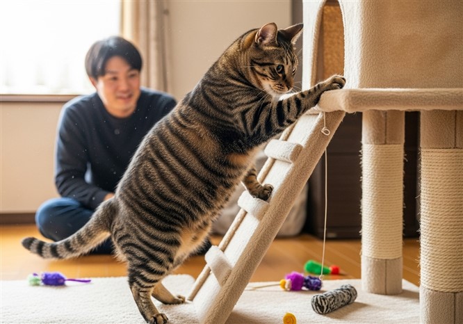 猫の運動