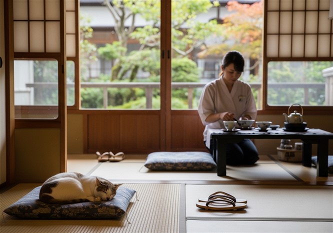 猫が泊まれる旅館