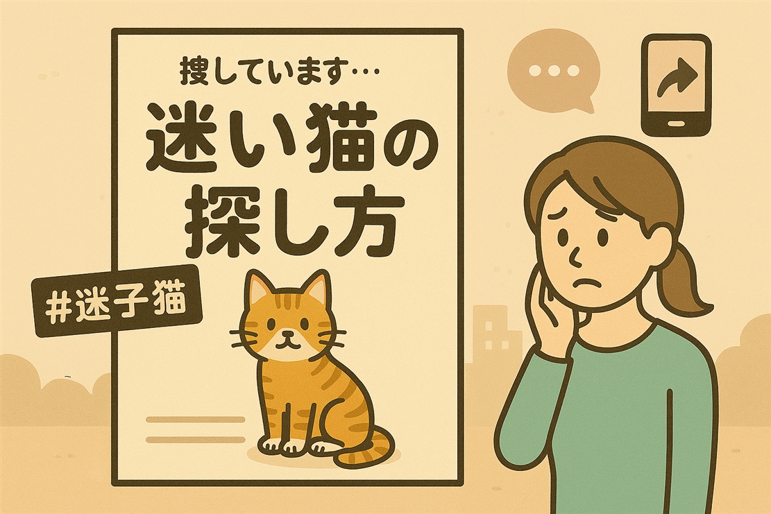 迷い猫 探し方