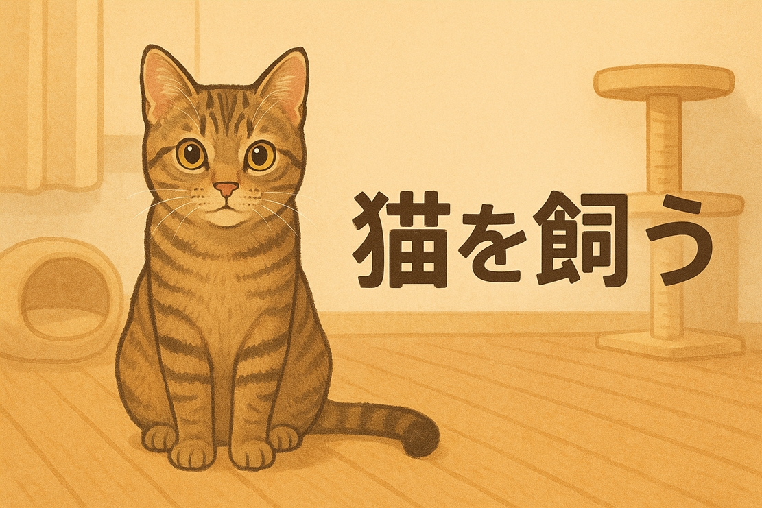 猫を飼うには？