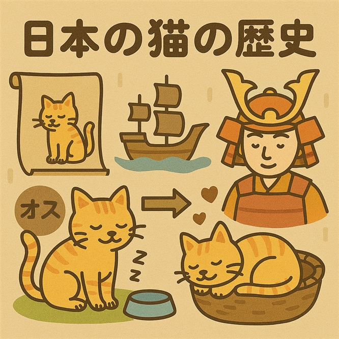 日本の猫の歴史