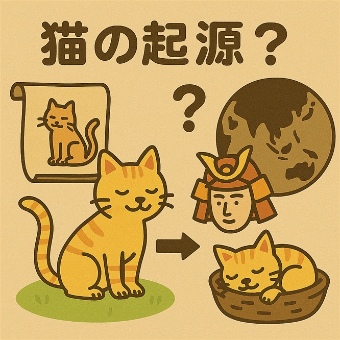 猫はどこから来た
