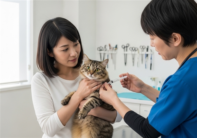 猫のワクチン