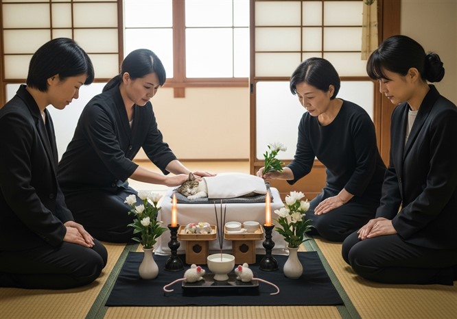 愛猫を供養する