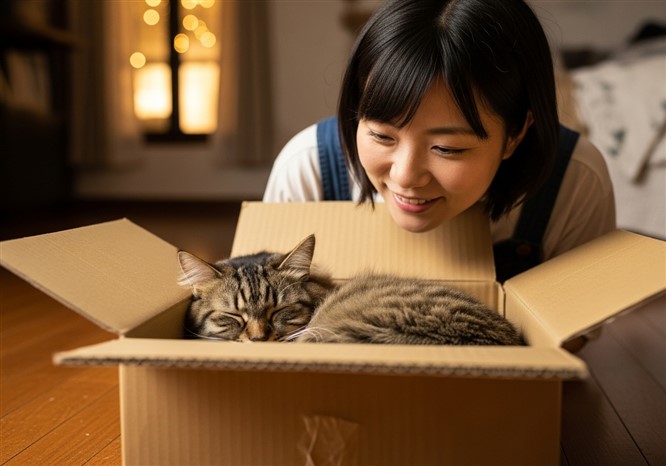 猫はなぜ箱が好き
