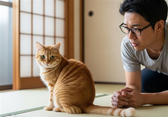 猫の体の柔らかさ