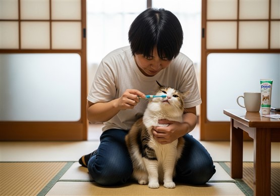 猫の歯周病