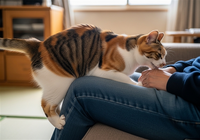 猫がフミフミする理由