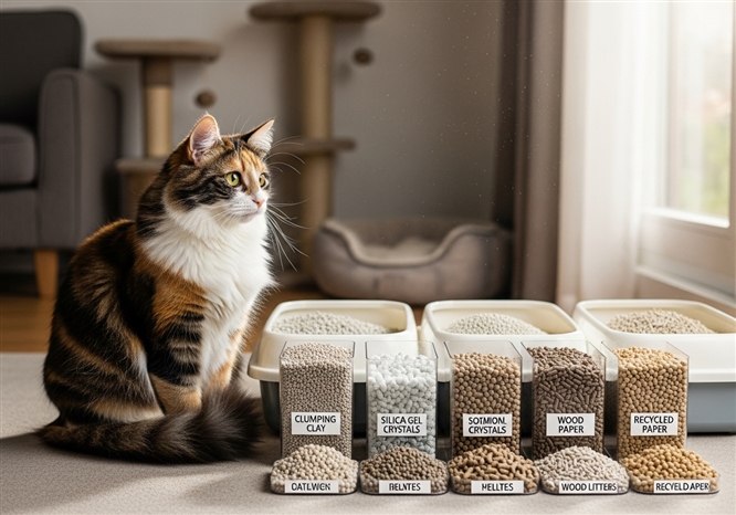 猫の砂の選び方
