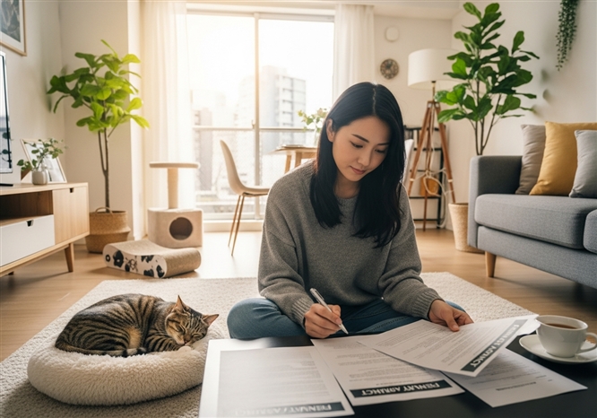 猫と暮らす賃貸