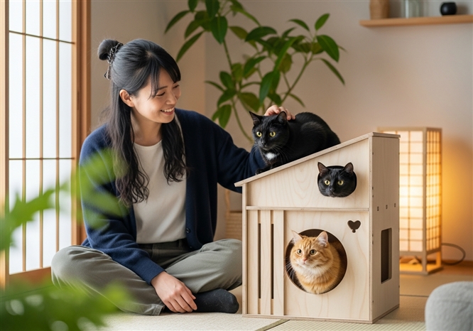 猫のキャットハウス