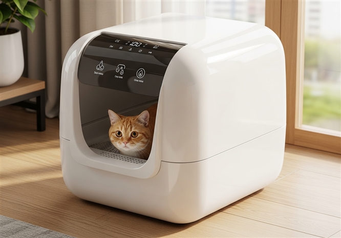 猫用スマートトイレ