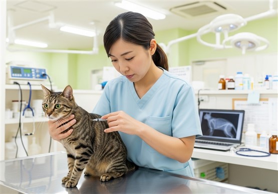 猫のマイクロチップ